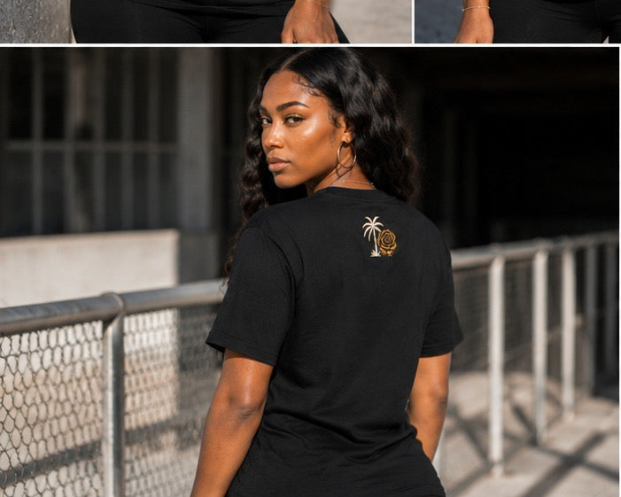 Palm De Rosa Golden Roots Tee