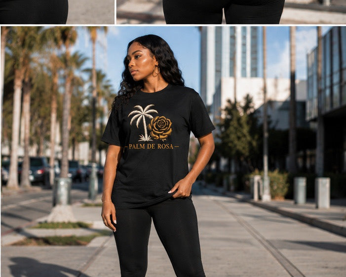 Palm De Rosa Golden Roots Tee