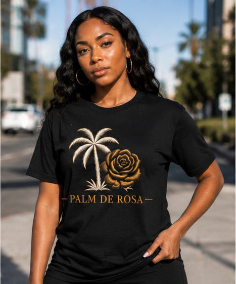 Palm De Rosa Golden Roots Tee