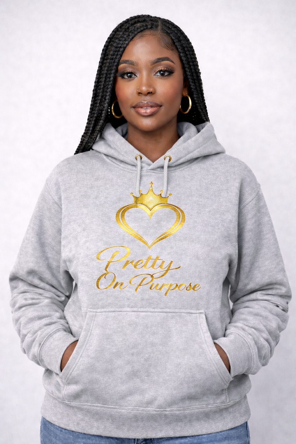 Pretty on purpose (Heart) hoodie