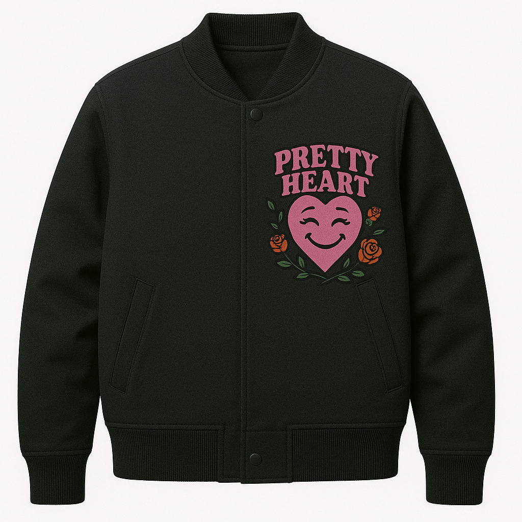 Pretty Heart(Bomber jacket)