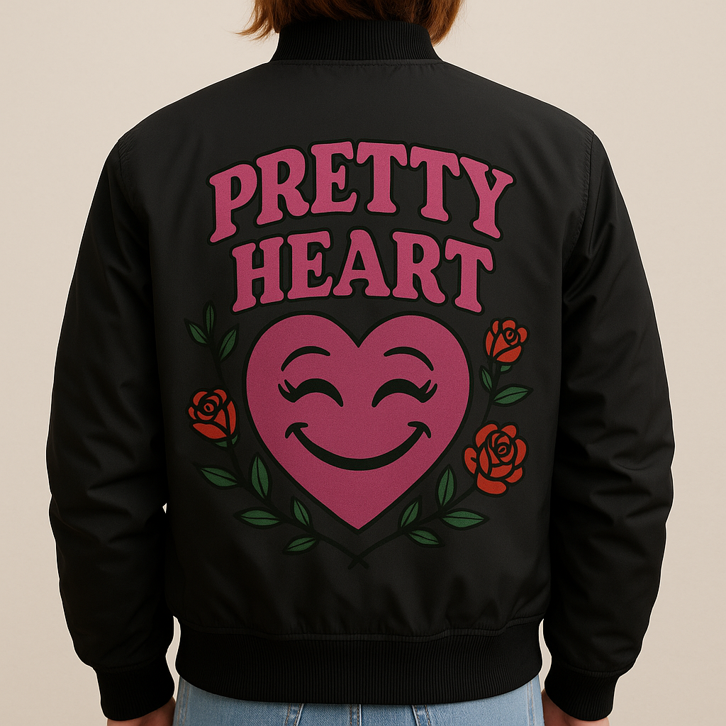 Pretty Heart(Bomber jacket)