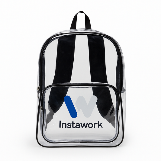 Instawork backpack clear