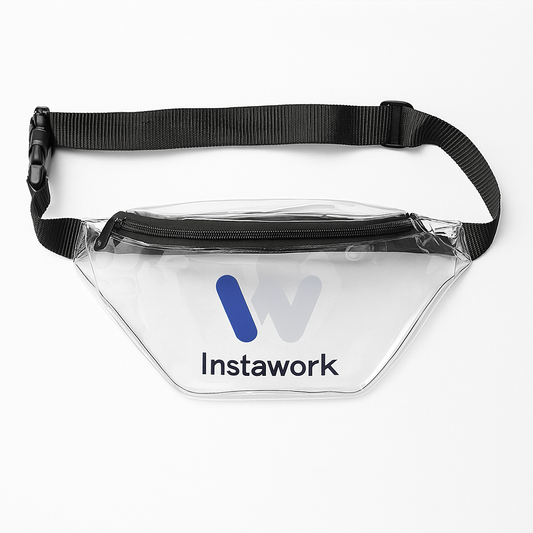 Instawork clear fanny pack
